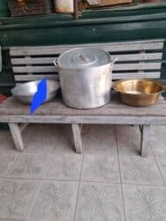 куплю старую мебель бишкек: Набор для кухни/готовки на огне: - Большая алюминиевая кастрюля объём — 2