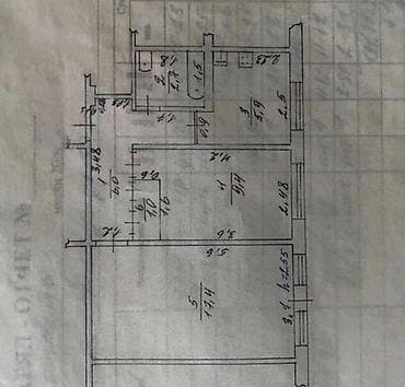 104: 2 комнаты, 48 м², 104 серия, 1 этаж, Косметический ремонт — 7
