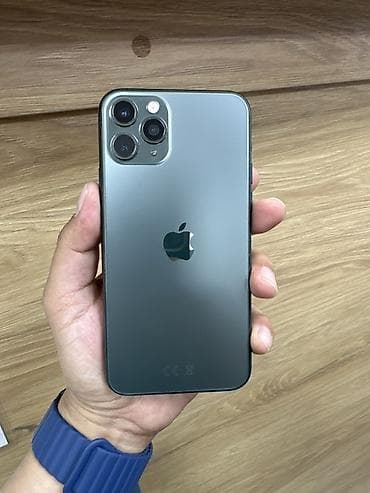 aifon 7: IPhone 11 Pro, 256 ГБ, Matte Midnight Green, 93 % — 3