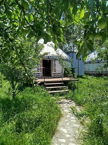 по суточное кв: Юрточный кемпинг на Иссык-Куле, Тон, 12 мест, Питание: За отдельную плату — 4