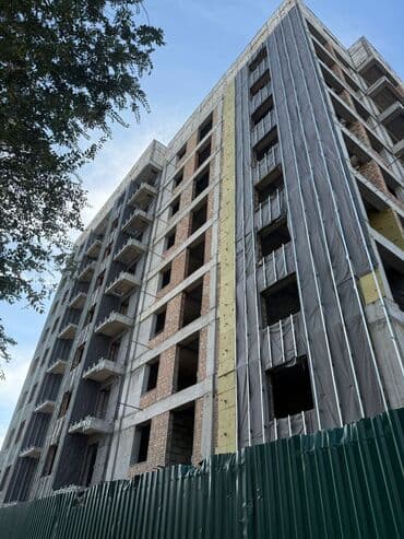 квартира берилет кудайберген: 1 бөлмө, 42 м², Элитка, 5 кабат, ПСО (өзү оңдоп түзөтүп бүтүү үчүн) — 4