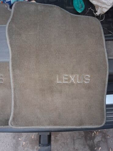 gx470 зеркало: Родные Ворсовые Полики Для салона Lexus, цвет - Серый, Б/у, Самовывоз — 1