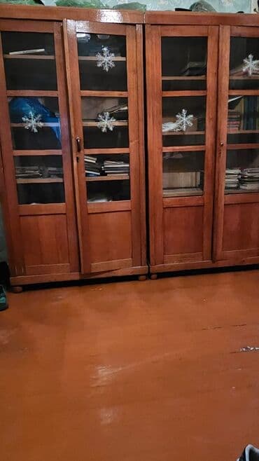 шкаф книжный цена в бишкеке: 2 книжных шкафа - 15 тысяч сом Трюмо раритет 1000$ — 2