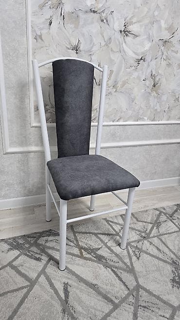 стулья табуретки: Стул для кухни, Железо, цвет - Серый — 6