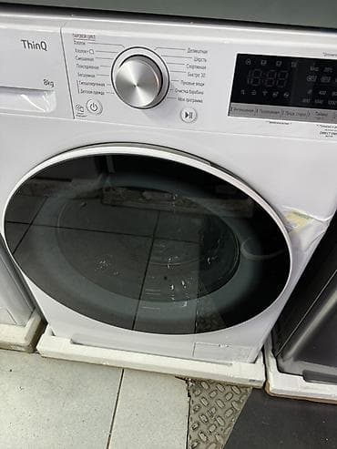jack 4: Стиральная машина с фронтальной загрузкой LG ThinQ, загрузка 8 кг — 1