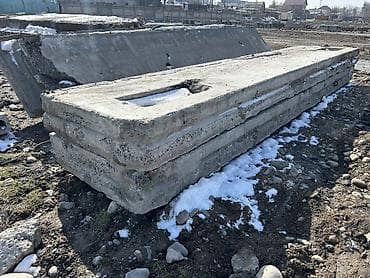 Дубал плиталары: Железобетонные керамзитные стеновые плиты размером 1,20 х 6 толщина — 2