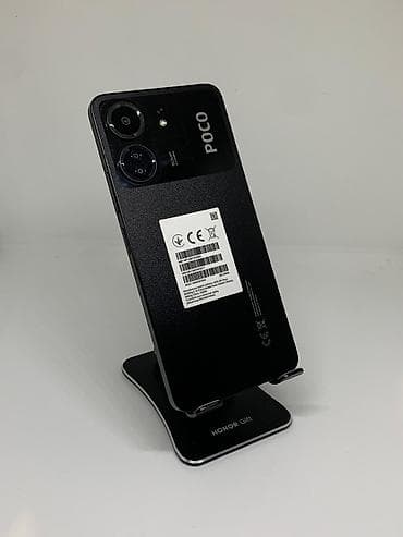 telefon arzon: Poco C65, Колдонулган, 256 ГБ, түсү - Кара, 2 SIM — 1