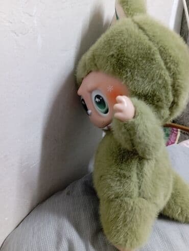 где можно купить обезьянку: Мягкая игрушка-кукла «Зелёный монстрик/кролик» - Забавный персонаж с — 4