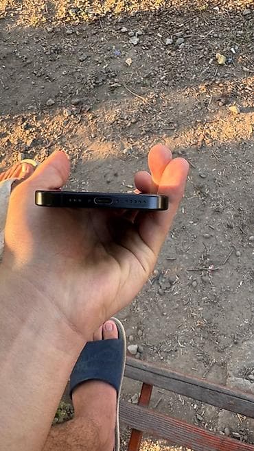 iphone 11pri: IPhone 15 Pro, Б/у, 128 ГБ, Black Titanium, 92 % — 4