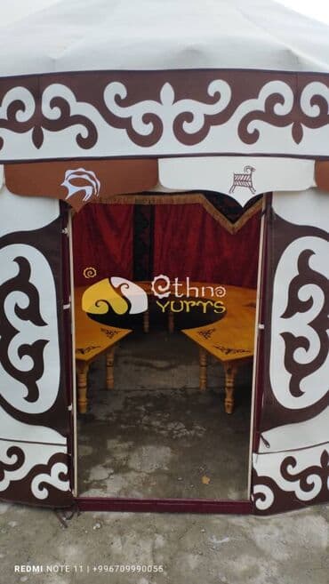 продажа статуэток: Юрта металлическая — 2