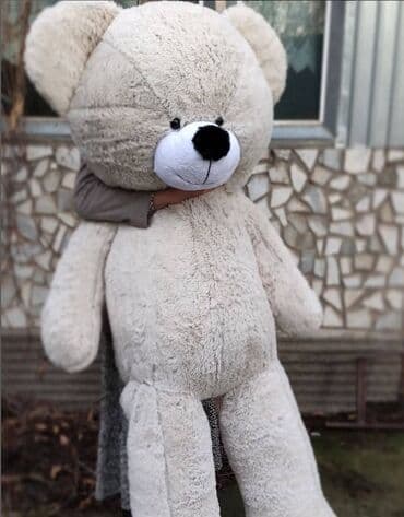 цены на плюшевых медведей: Мишка 160см. 🔥🔥🔥Оптовые цены! 🧸60 см 1000 сом (Бесплатная доставка) — 1