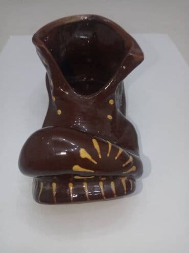 тележку советскую: Сувенир, в форме ботинка. Производство СССР. "Крым, Ялта-1982г — 3