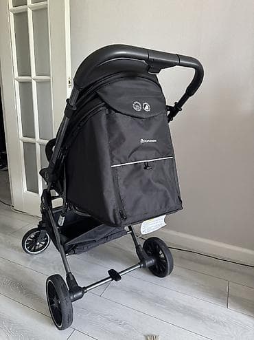 для коляски: Коляска, Другой бренд, цвет - Черный, Новый, Самовывоз, Платная доставка — 1