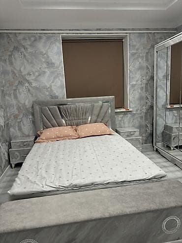 Спальный гарнитур в современном стиле, выполненный в единой