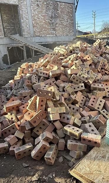 Пустотелый, дырчатый, Жженый кирпич, Полублок, 250×120×85