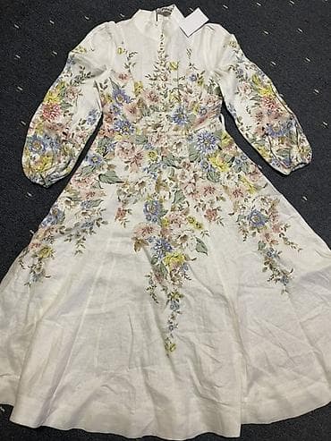 бүт кийим: Платья ZIMMERMANN 100%лен Размер 0 Есть ремешок Куплено за 18тыс — 1