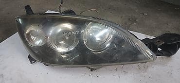 Передняя правая фара Toyota 2003 г., Б/у, Оригинал, Япония — 6