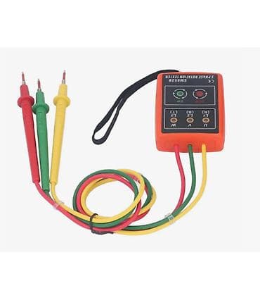 Услуги ветеринара: Индикатор чередования фаз SM852B (3 Phase Rotation Tester) — 2