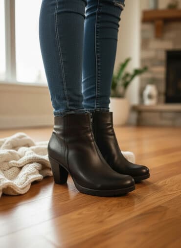 обувь для работы: #демисезонная обувь #классические сапожки #кожаные сапожки — 1