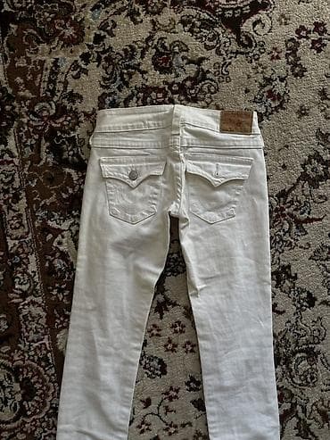 стречь: Джинсы, Скинни, США, Средняя талия, Стрейч, M, L — 3