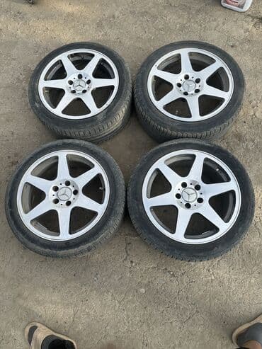 шины r14c: Колеса в сборе 225 / 45 / R 17, Лето, Б/у, Комплект, Легковые, Литые, отверстий - 5 — 2