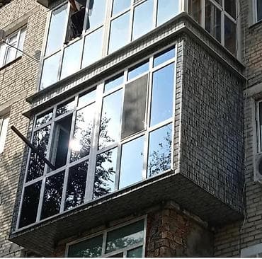 остекление балкона: Утепление фасада, Утепление балкона, лоджии Пенопласт, Penoplex, Базальт Больше 6 лет опыта — 1