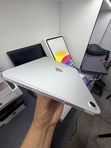 tab s: Планшет, Apple, память 128 ГБ, 10" - 11", 4G (LTE), Б/у, Классический цвет - Серебристый — 6