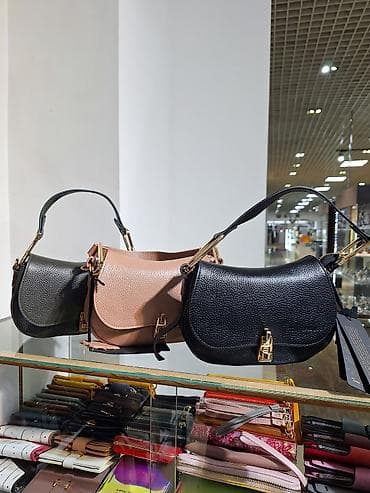 Аксессуары: Классическая сумка, Материал: Натуральная кожа, Жёсткая конструкция, Женские — 2