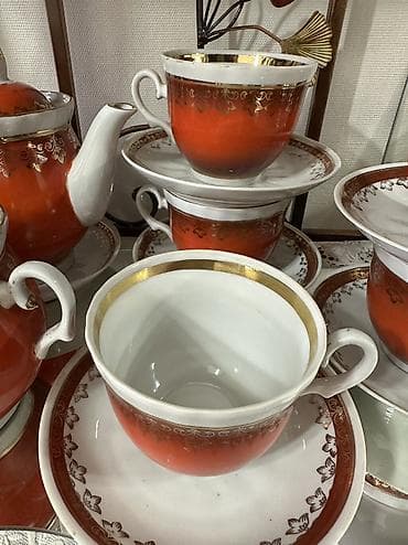 silver kitchen: Чайный сервиз Барановка на 5 персон — 4