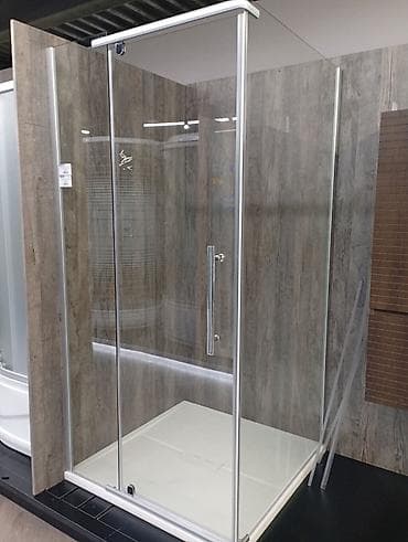 solutions upper: Душевая кабина Прямоугольная, Покрытие: Прозрачный — 1