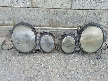 магнитный датчик: Комплект передних фар Mercedes-Benz Б/у, Оригинал — 1