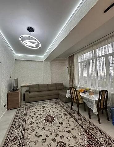 binar: 2 комнаты, 50 м², 7 этаж, Евроремонт — 2