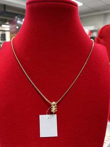 серебро цепочка: Цепь для бензопилы, Якорное, Проба 585, Женские, Новый — 3