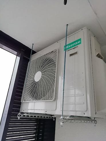 Техника орнотуу: Монтаж полупромышленных кондиционеров Профессиональная установка — 2