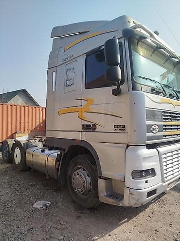 грузовой рекс: Тягач, DAF, 1999 г., Бортовой — 4