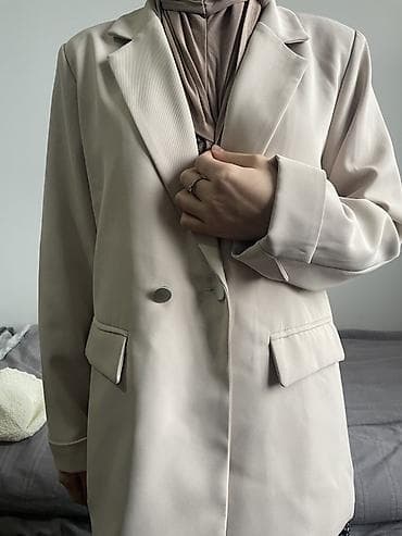 Женский пиджак QiQiFuShi - Цвет: светлый беж (нейтральный — 3