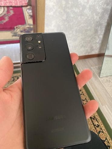aifon 6: Samsung Galaxy S21 Ultra 5G, Б/у, 256 ГБ, цвет - Черный — 3