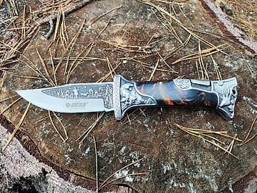 Складной нож Kandar с художественным оформлением - Тип: складной нож — 3