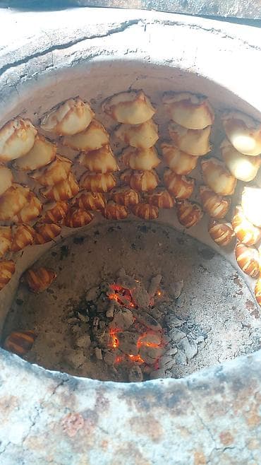 Үй жана бакча: Самса из тандыра - Узбекская/восточная выпечка, готовится в глиняном — 7