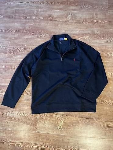 Толстовки: Мужская толстовка, M, L, Polo Ralph Lauren, Новый, цвет - Черный, Самовывоз, Платная доставка, Бесплатная доставка — 1
