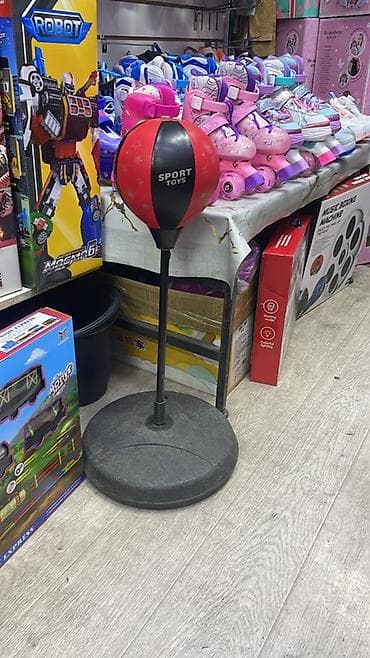 Детская груша на стойке для отработки ударов - Модель: SPORT TOYS — 1