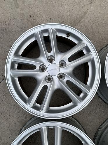 Литые Диски R 16 Subaru, Комплект, отверстий - 5, Б/у — 3