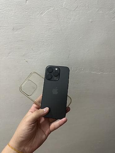 Техника и электроника: IPhone 15 Pro, Б/у, 128 ГБ, 88 % — 1
