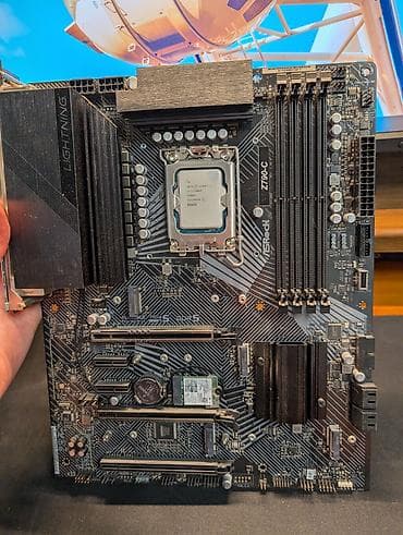 hdmi: Материнская плата для ПК, Б/у, ASRock, LGA1700, ATX — 1