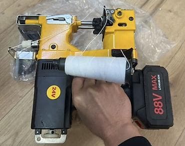 Крепежные инструменты: Ручная машинка для зашивки мешков + аккумуляторный ударный гайковёрт — 2