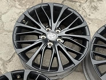 01: Литые Диски R 18 Toyota, Комплект, отверстий - 5, Б/у — 8