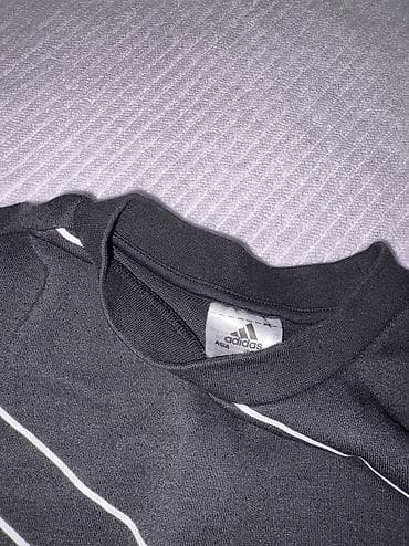 кожаные бу: Мужская толстовка, S, Adidas, Б/у, цвет - Черный, Самовывоз, Платная доставка — 7