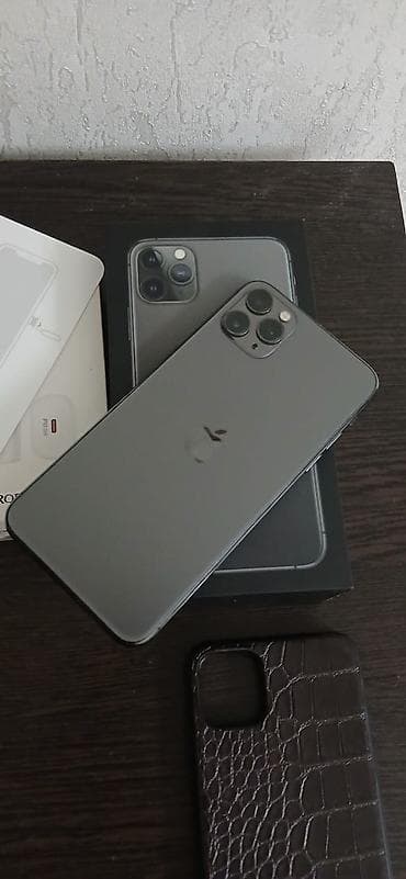 на iphone: IPhone 11 Pro Max, 256 ГБ, Space Gray, Зарядное устройство, Чехол, Кабель — 2