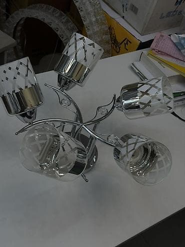 study lamp: Потолочный светильник с 5 плафонами - Тип: накладной потолочный — 1