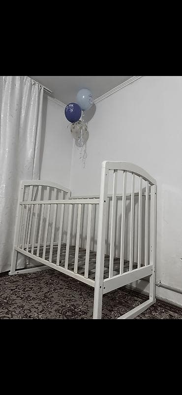гардеробы: Детская односпальная кровать, Для девочки, С матрасом, Дерево — 2